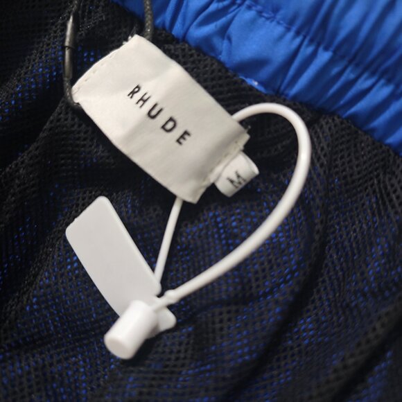 Rhude Logo Men's Blue Shorts - Picture 6 of 6